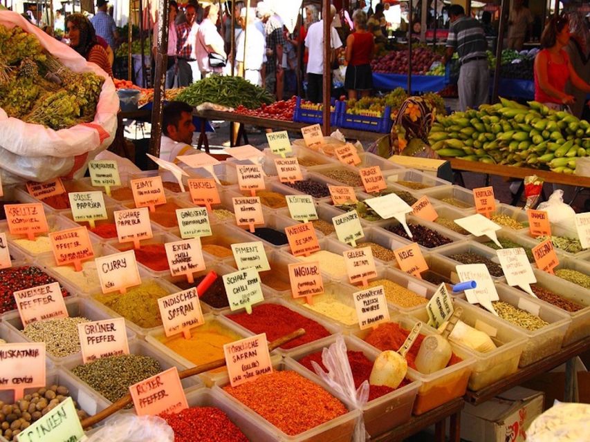 City of Side: Manavgat River Boat Lunch Cruise & Bazaar Tour - Lunch on board: useful, but basic