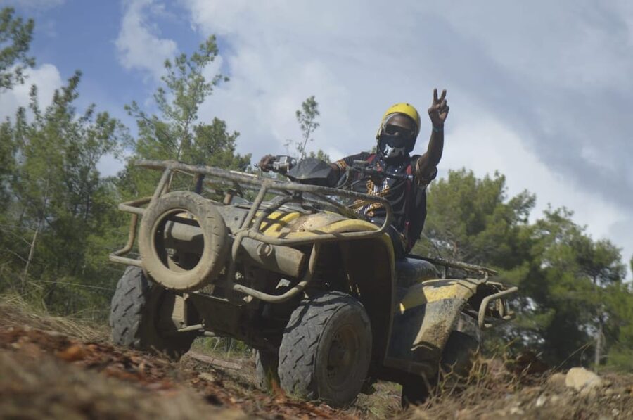 City of Side: Quad Bike Safari in the Taurus Mountains - Riding into the hills