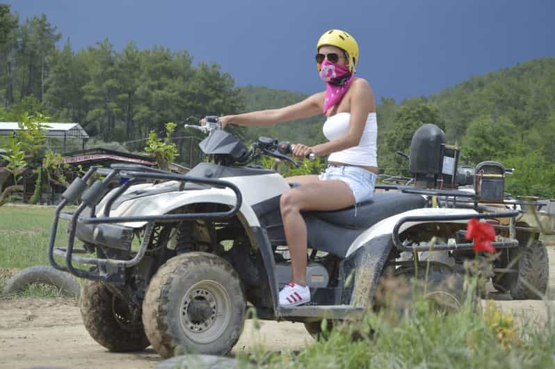 City of Side: Quad Bike Safari in the Taurus Mountains - Learning the 250cc quad-bike controls