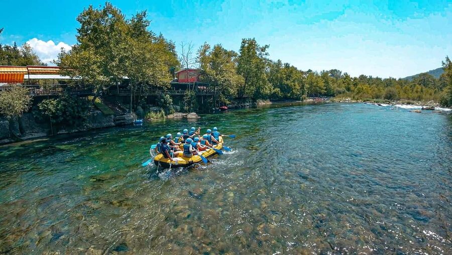 City of Side: Quad, Buggy, Rafting & Zipline Tour with Lunch - Safety, language, and physical demands
