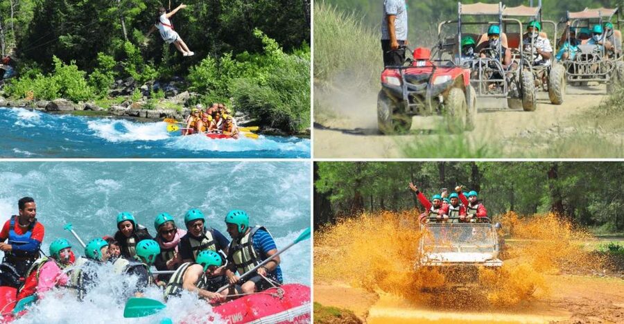 City of Side: Rafting, Zipline, Jeep, Buggy and Quad Combo - Why this Side day trip works so well