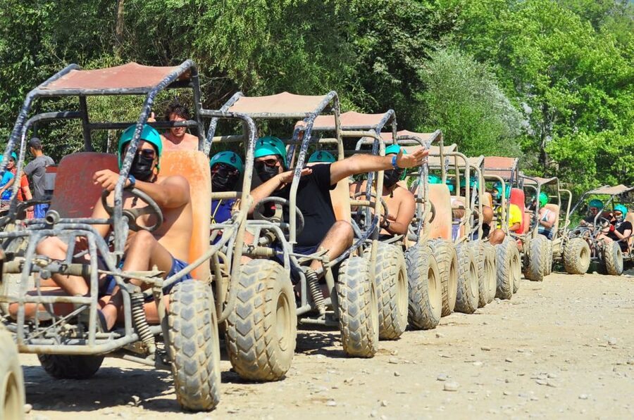 City of Side: Rafting, Zipline, Jeep, Buggy and Quad Combo - Safety briefing, equipment, and group setup