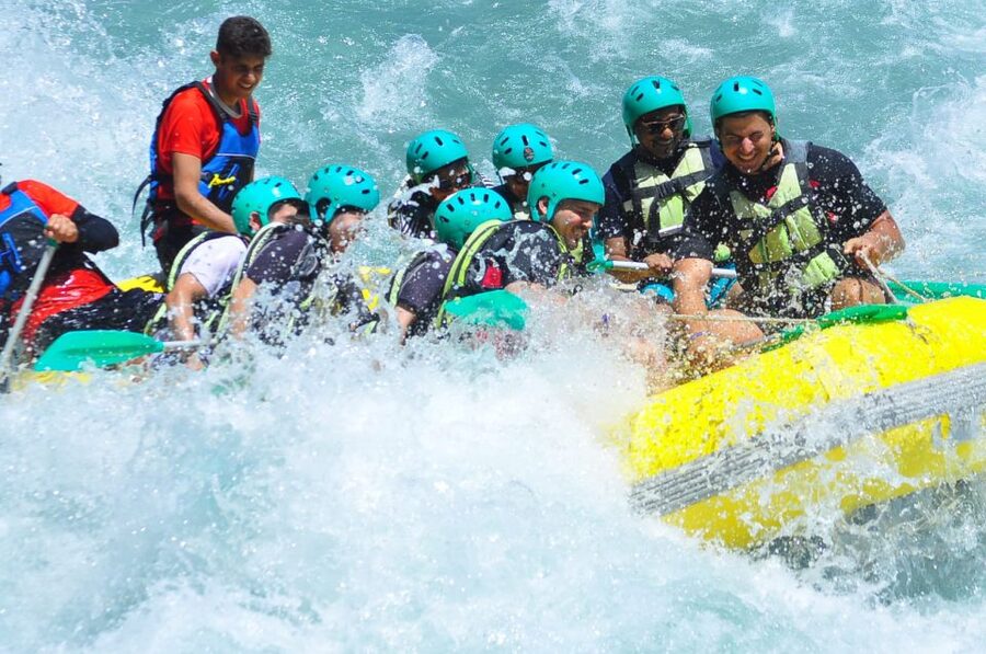 City of Side: Rafting, Zipline, Jeep, Buggy and Quad Combo - The zipline finishes the active program