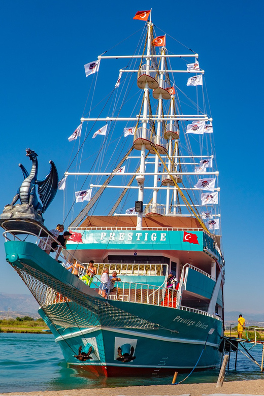 City of Side: Sightseeing Cruise w/ Swim Stops & Foam Party - Cruising from river water to the Mediterranean