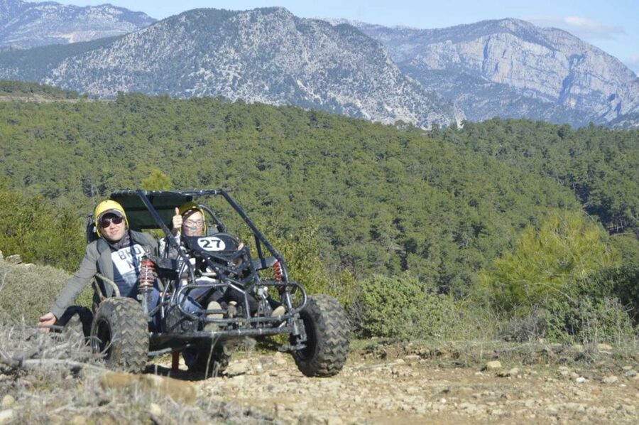 City of Side: Taurus Mountains Guided Buggy Cross Riding - Watching the ride on film