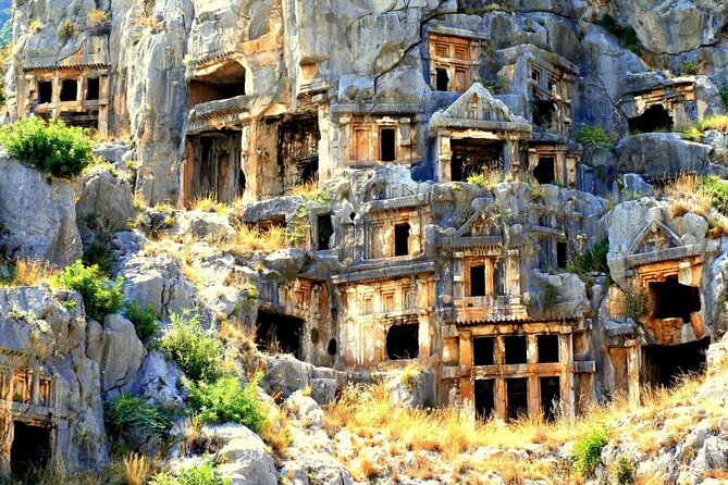 Demre,Myra,Kekova With Sunken City Boat Tour & St. Nicolas Church - Myra’s tombs and old theater