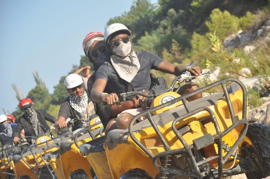 Didim/Altinkum: ATV Quad Safari Experience - The Beach Section and Views Toward Apollo