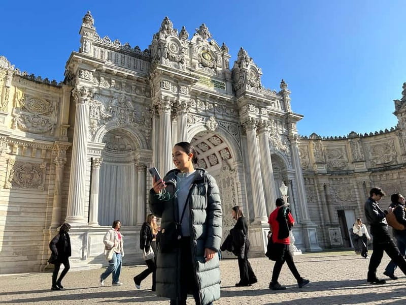 Dolmabahce Palace & Harem Fast-Track Entry with Audio Guide - The Gardens and Bosphorus Setting