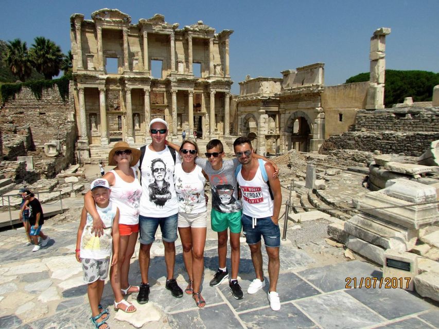 Ephesus: Mary's House with Lunch Tour FROM KUSADASI HOTELS - Walking from the theatre to the Library of Celsus