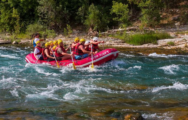 Family Rafting at Koprulu Canyon w/Lunch and Hotel Transfer - Rafting 14 kilometers through the canyon
