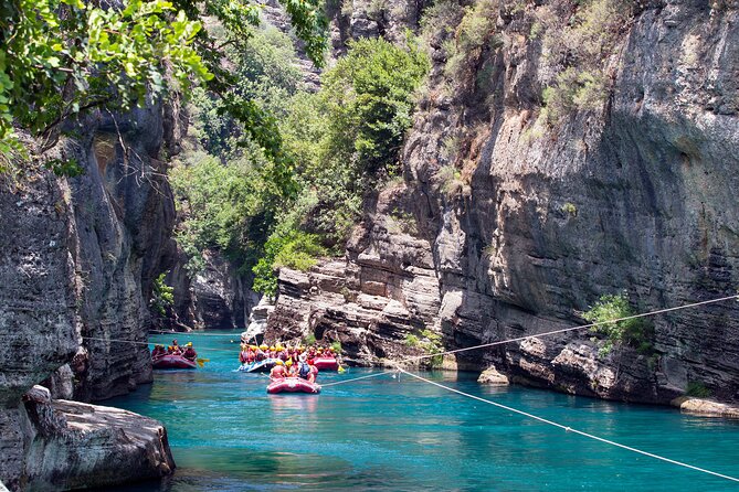 Family Rafting Trip at Köprülü Canyon Incl. Lunch from Alanya - Manavgat and the waterfall question