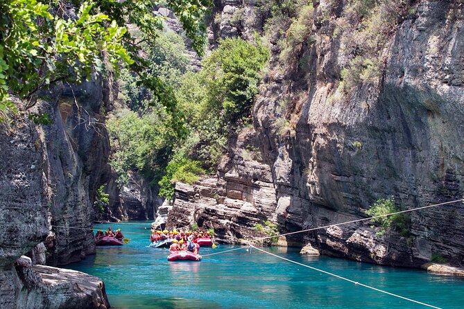 Family Rafting Trip at Köprülü Canyon Incl. Lunch from Antalya - Cold water, swimming, and river play