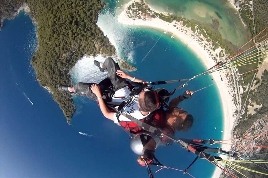 Fethiye: Blue Lagoon Tandem Paragliding w/Photos & Video - The view begins at Baba Dağ