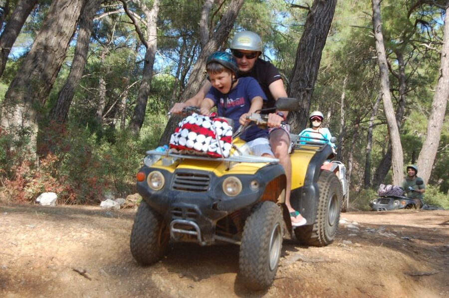 Fethiye: Guided Quad Mountain Safari with Pickup - The safety briefing and first turn of the handlebars