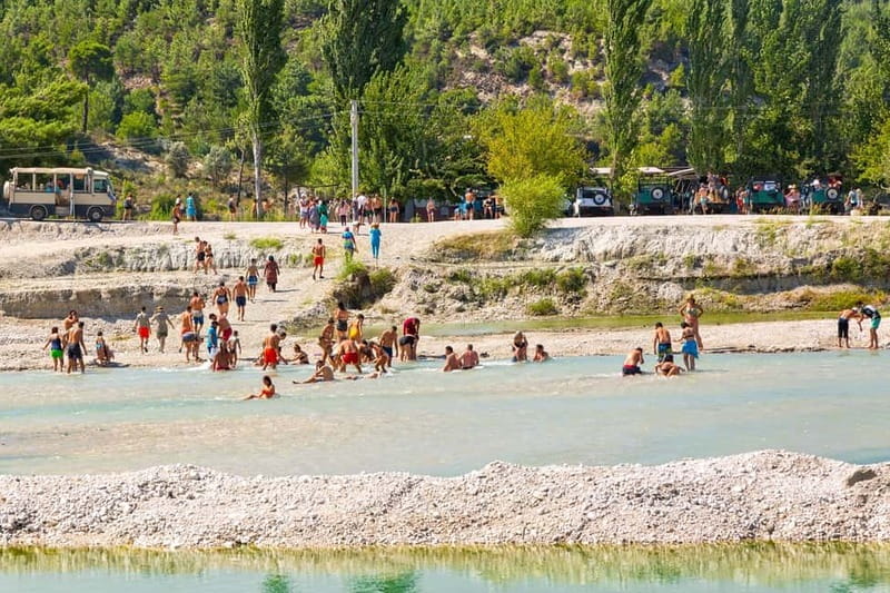 Fethiye: Jeep Safari to Tlos, Yakapark, Saklikent with Lunch - Water fights are the real social engine