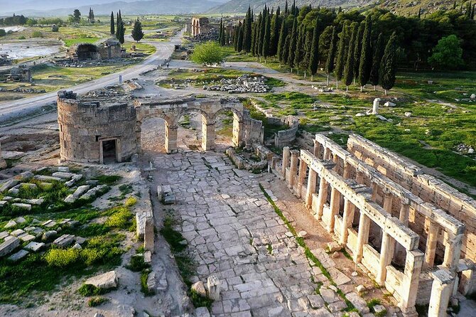 Fethiye Pamukkale Hierapolis Day Tour w/ Meals & Hotel Pickup - Three hours among the travertines and thermal pools