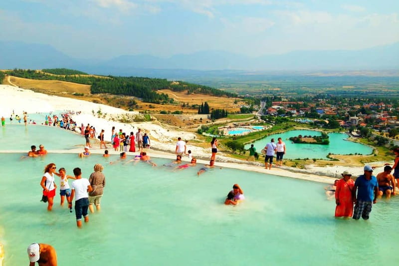 Fethiye: Pamukkale Hot Spring & Hierapolis Small-Group Tour - Cleopatra’s Pool is the main paid add-on