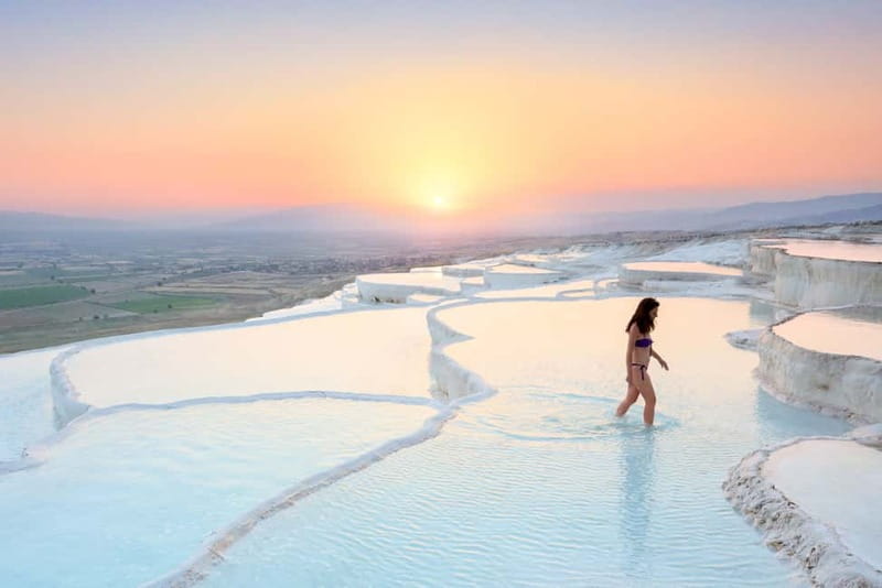 Fethiye: Pamukkale Hot Spring & Hierapolis Small-Group Tour - How to use your time at the site