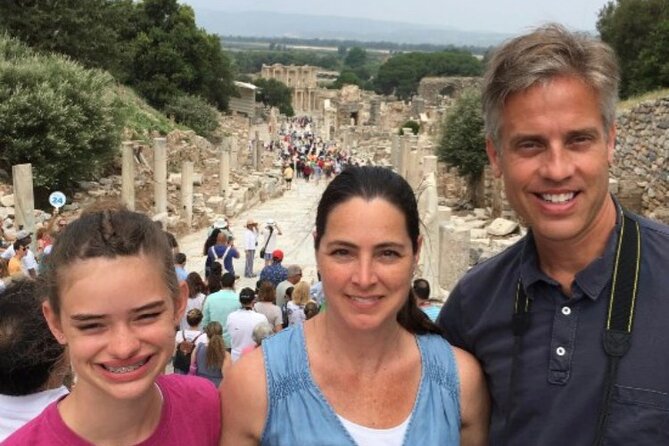 FOR CRUISE GUESTS:BEST SELLER EPHESUS PRIVATE TOUR/On Time Return - Lunch, rugs, leather, and pottery