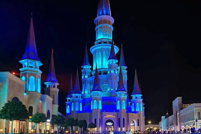 Free Night Show & Roundtrip Transfer Land of Legends Tour - Light, water, and stage performances