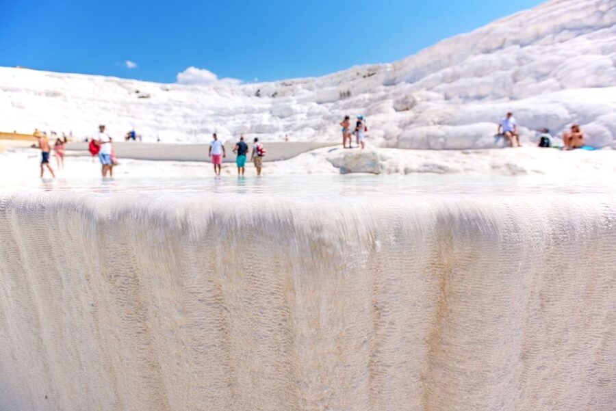 From Alanya: Pamukkale and Hierapolis Day Tour with Lunch - Walking through Hierapolis, the Holy City