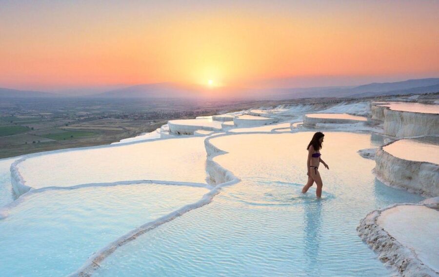 From Alanya: Pamukkale and Hierapolis Day Trip with Lunch - Cleopatra’s Pool, an optional extra