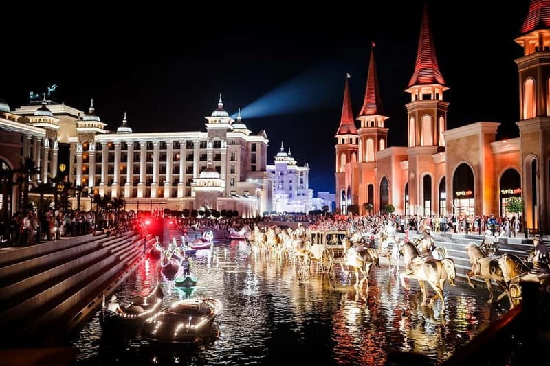 From Alanya, Side, Antalya: The Land of Legends Night Show - Free time without a guide