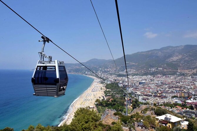 From Alanya: Sightseeing Half Day City Tour w/Cable Car - Cleopatra Beach, Alanya’s famous stretch of sand