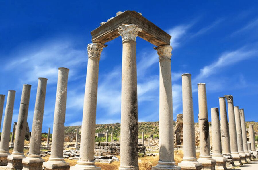 From Antalya: Day Tour of Ancient Roman Sites - Lunch beside the river