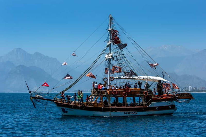 From Antalya: Half-Day Boat Tour to Düden Waterfalls - Unlimited soft drinks, and the uncertain lunch detail
