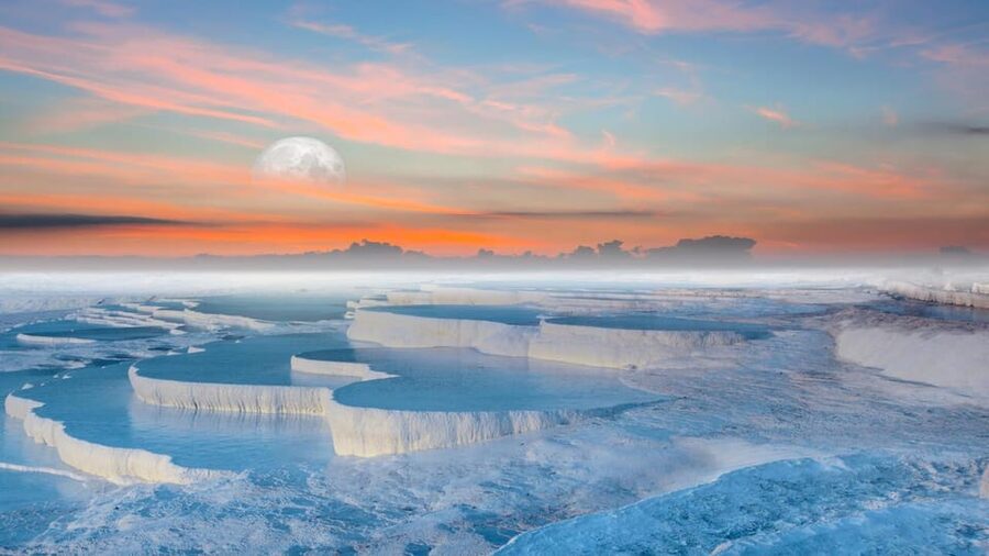 From Antalya/Kemer: Pamukkale Tour with Lunch and Transfers - Cleopatra Pool is tempting, but it costs extra