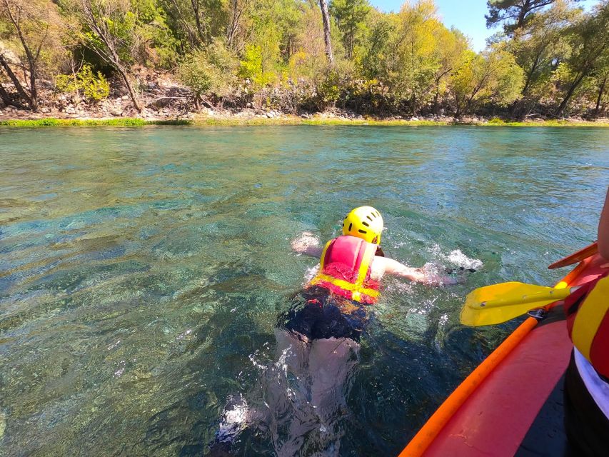 From Antalya: Koprulu Canyon Rafting and Zip Line Adventure - Rafting 14 kilometers of river