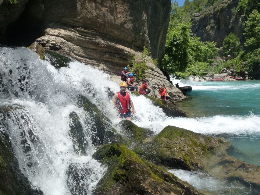 From Antalya: Koprulu Canyon Rafting and Zip Line Adventure - The Oluk Bridge overhead
