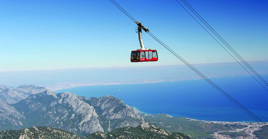From Antalya or Kemer: Olympos Cable Car Ticket - From the Mediterranean to Tahtalı Mountain