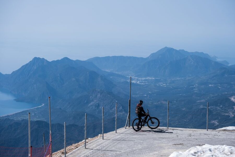From Antalya or Kemer: Olympos Cable Car Ticket - At the 2,365-meter summit