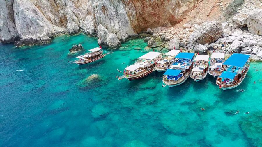 From Antalya or Kemer: Suluada Island Boat Trip with Lunch - Suluada’s clear water is the main event