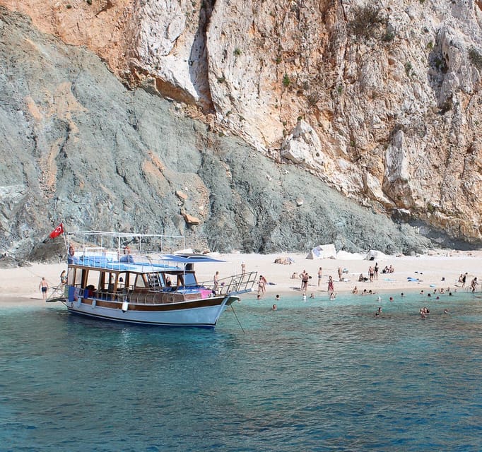 From Antalya or Side: Suluada Island Boat Trip with Lunch - Boarding the boat and settling into the day