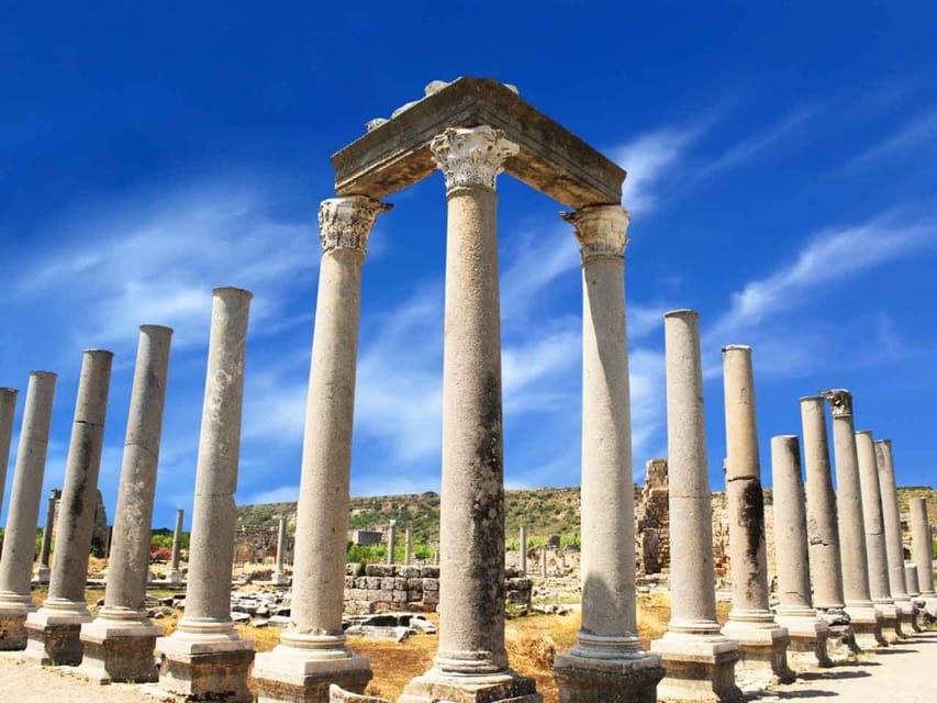 From Antalya: Roman Ancient Sites & Manavgat Waterfall Tour - Aspendos and its remarkable ancient theater