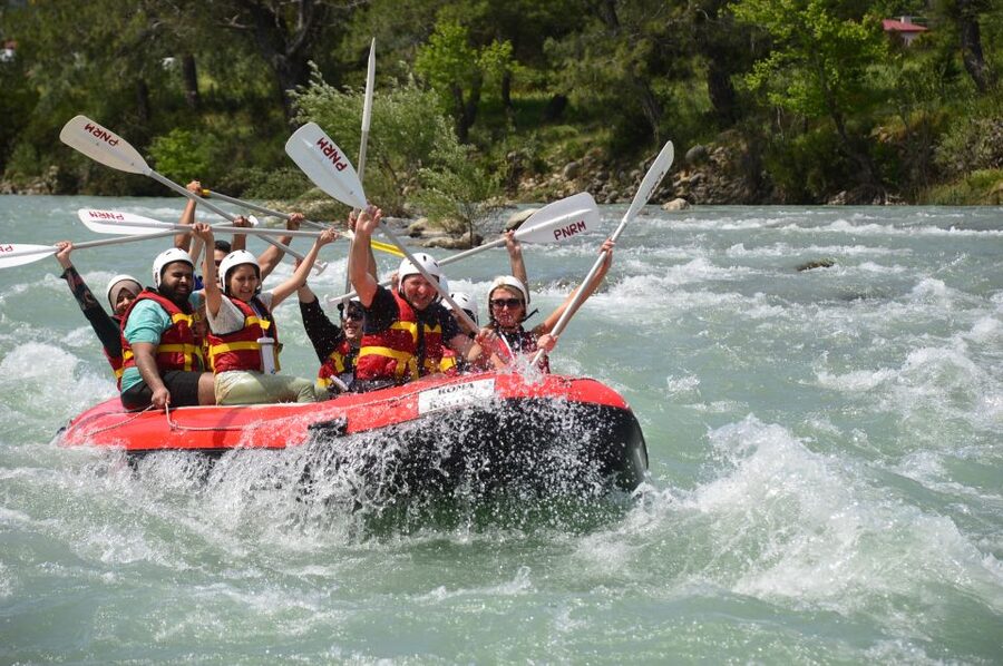 From Belek: Fully Combo Zipline, Quad Safari, Rafting, Lunch - From Belek to Köprülü Canyon