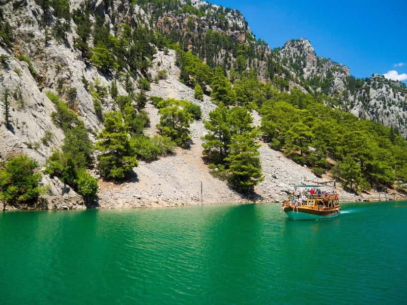 From Belek: Green Canyon Boat Trip with Lunch and Drinks - The second swim and return across the canyon