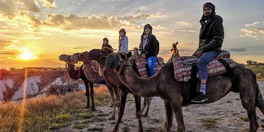 From Cappadocia: Sunrise or Sunset Camel Riding Day Trip - A camel ride into Pigeon Valley