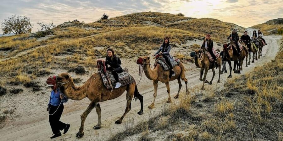 From Cappadocia: Sunrise or Sunset Camel Riding Day Trip - Traditional clothing adds a playful cultural touch