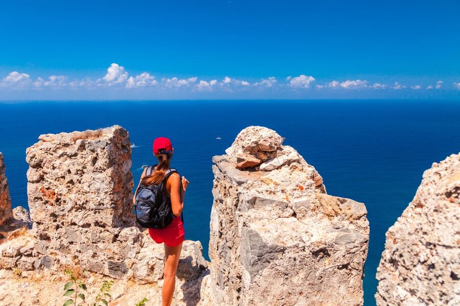 From City of Side: Alanya Guided Tour with Boat Trip & Lunch - Alanya’s panoramic terrace and castle views