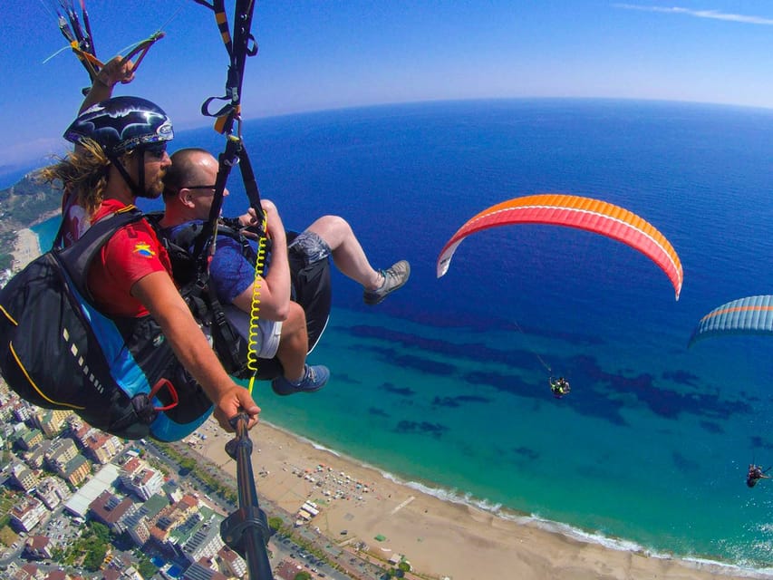 From City of Side: Alanya Tandem Paragliding w/ Beach Visit - The briefing that settles your nerves