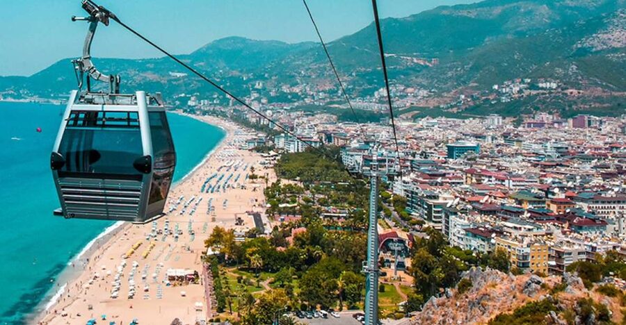 From city of Side: Guided Day Trip to Alanya City - Alanya Castle and the view from the peninsula