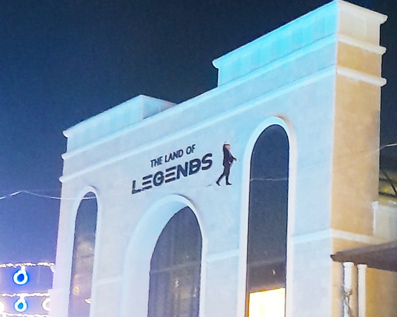 From city of Side Land of Legends Night Show - What the Side evening actually looks like