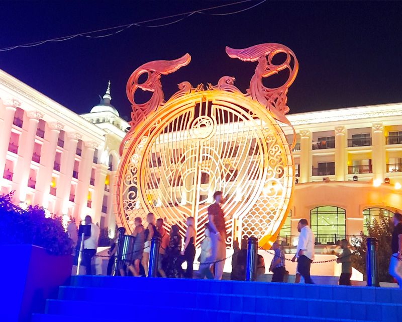 From city of Side Land of Legends Night Show - Finding a good view without wasting the evening