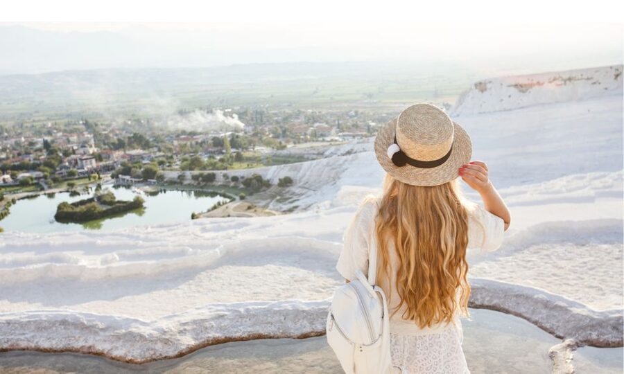From City of Side: Pamukkale & Hierapolis Day Trip w/ Lunch - The long road from Side to Pamukkale