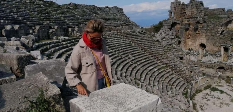 From City of Side: Perge, Aspendos & Kurşunlu Waterfall Trip - Aspendos Theater and its remarkable sound