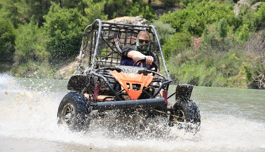 From city of Side: Taurus Mountains Buggy Safari - Learning the buggy in a few minutes